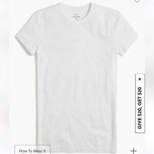 New J. CREW Crewneck Tee